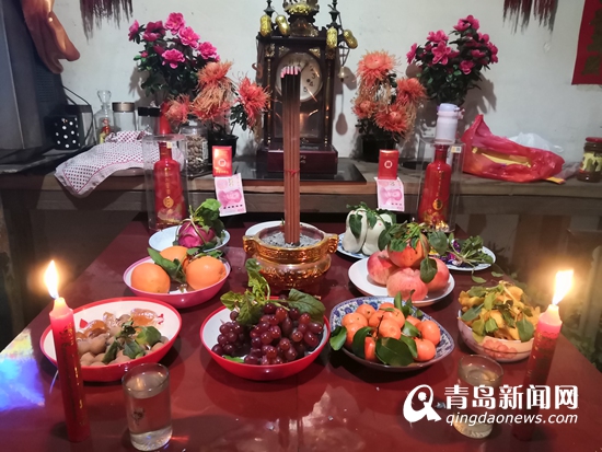 "上供",是老滕州人保留至今的除夕夜习俗.