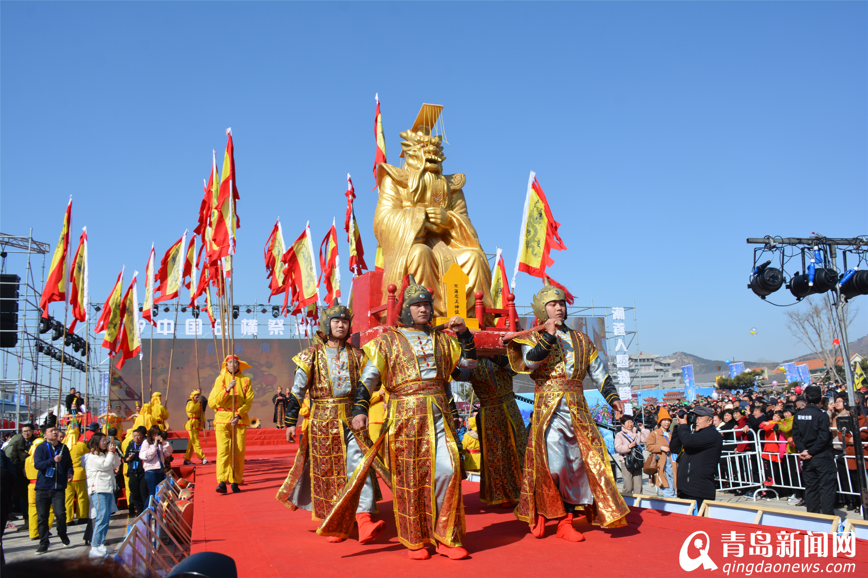 突破22万观礼人次实拍2019中国田横祭海盛典