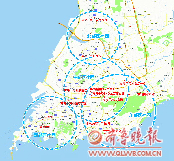 青岛中北西三大医疗圈跑马圈地 新三医明年竣工