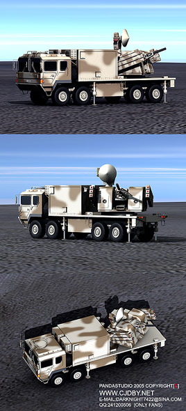 陆盾2000 3D想象图