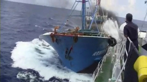 钓鱼岛撞船事件录像疑外泄 日本紧急商讨对策