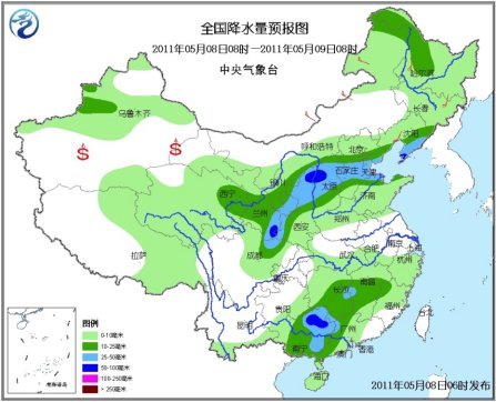 我国中东部地区将迎大范围降雨北方局地降温12℃