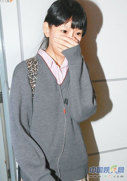 谢芷蕙和陈冠希一吻成名 素颜照被曝光（组图）