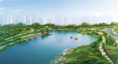 青岛李村河金水河升级景观河