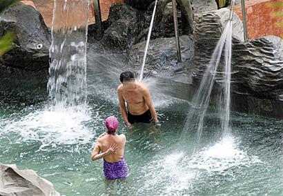 青岛即墨海水温泉被随意开发浪费
