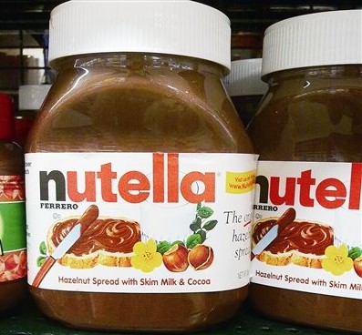 超市在售的能多益可可酱