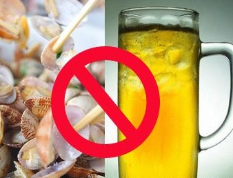 夏季喝啤酒配海鲜易致命
