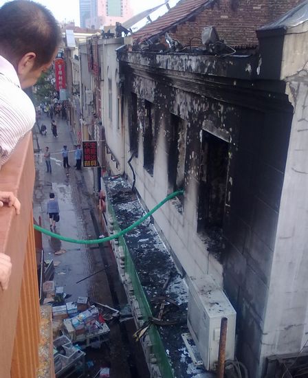 劈柴院大火被扑灭