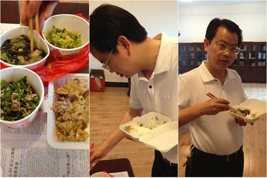 盒饭书记走红