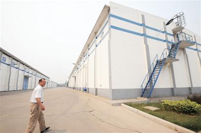 记者揭秘莱西储备粮库:火车直接驶入 记者揭秘莱西储备粮库:火车直接驶入