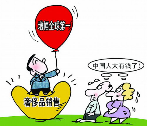 中国奢侈品消费增幅全球最高 中国奢侈品消费增幅全球最高