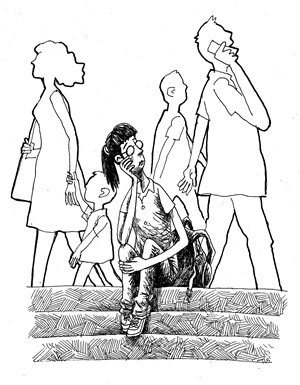 少女迷路不敢向陌生人求助 暴走3天2夜(图)