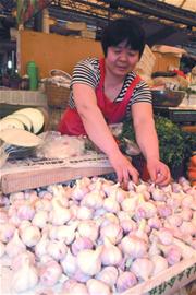 青岛版蒜你狠重现江湖 零售价突破6元