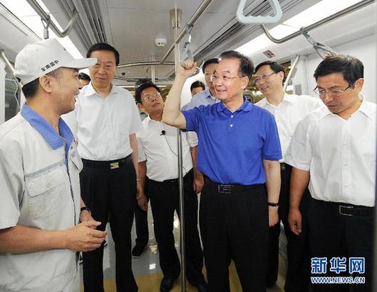 温家宝在江苏调研