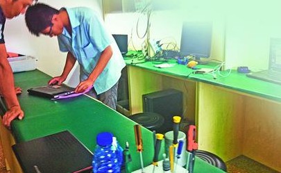 创芯瑞世维修站为山寨 送修电脑问题不断