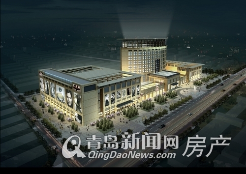 利群财富广场整体效果图