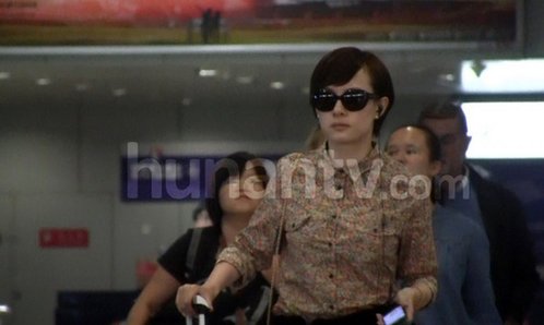 孙俪豪门少奶奶妆扮出行