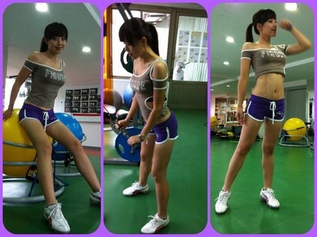 41岁辣妈如少女