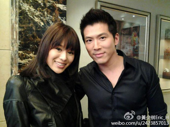 有报道说胡杏儿狠心分手，其实是因为台湾小生黄少祺力追