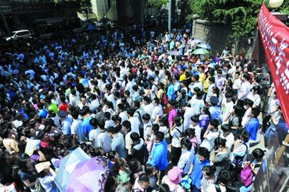 青岛部分高中生郊区借读