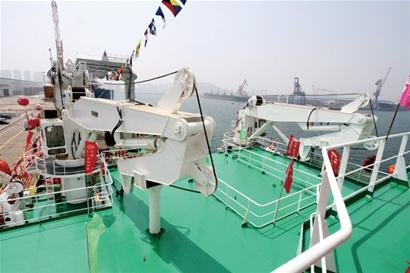 青岛造中国首艘300米饱和潜水母船 达世界一流水平