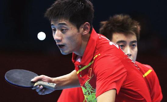 乒乓男团决赛中国3:0完胜韩国