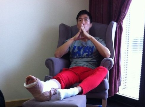 刘翔跟腱手术成功2天后回国 极可能参加2016奥运会