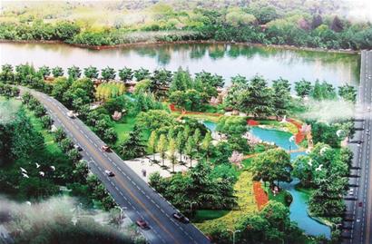 大沽河防洪堤坝大道已现雏形 沿岸将瓜果飘香