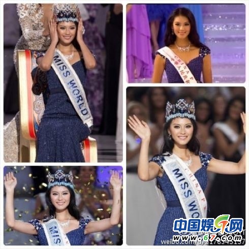 世界小姐东北姑娘于文霞夺冠