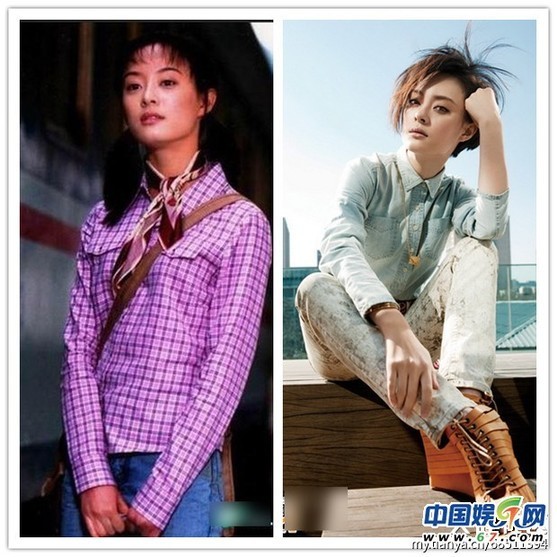 曝明星出道早期照 大S雷人徐若瑄明艳照人