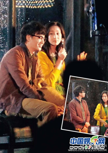 何润东张钧甯恩爱吃宵夜