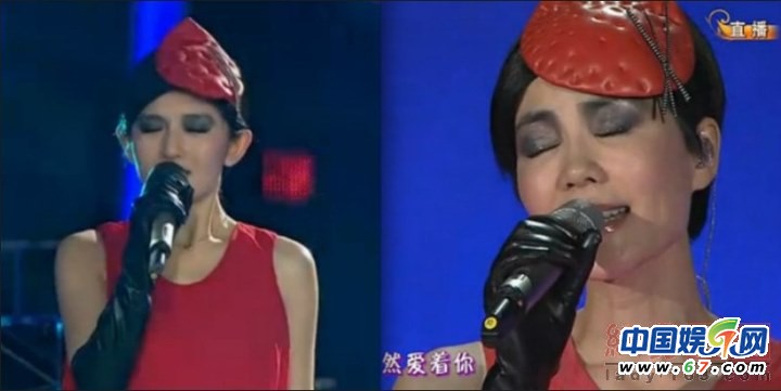 谢娜经典模仿造型