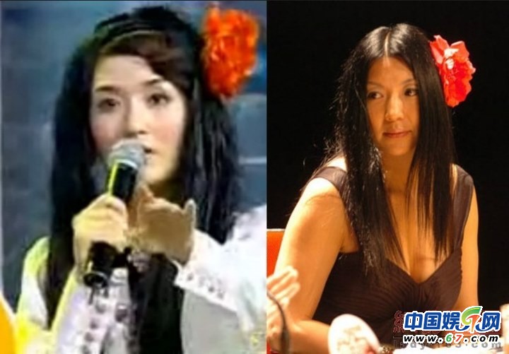 谢娜经典模仿造型