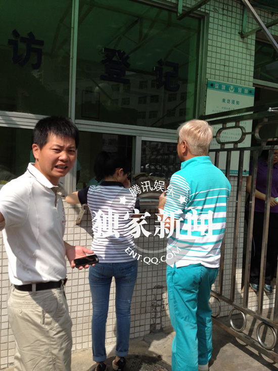 今日上午9点20分左右，陈百祥现身深圳市公安局经济犯罪侦查局