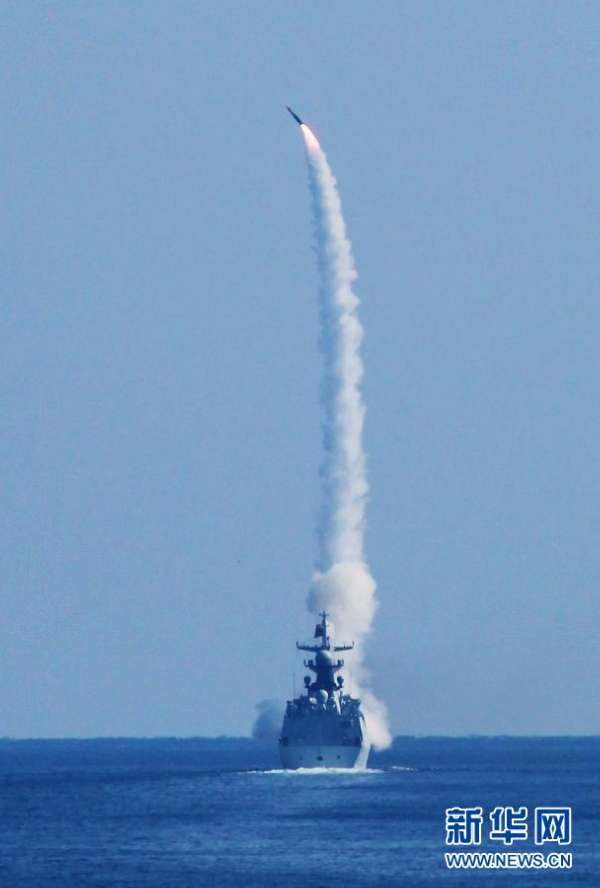 北海舰队黄海秋点兵 新装备可抗多向导弹饱和攻击