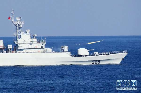 北海舰队黄海秋点兵 新装备可抗多向导弹饱和攻击