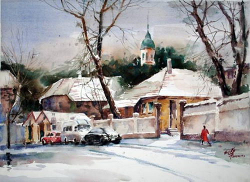 青岛名家水彩画展览迎中秋 精神大餐抢先尝