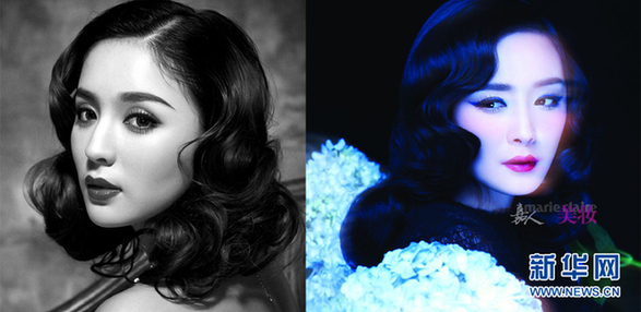 中国宅男女神长得都一样 古力娜扎撞脸佟丽娅