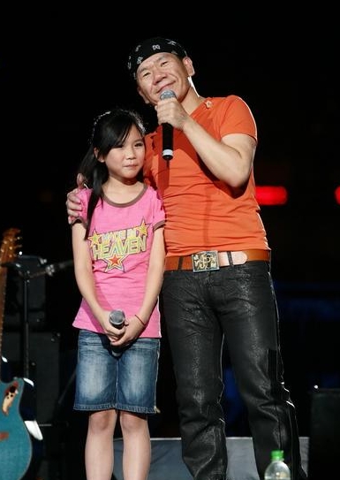 盘点父女情深大牌明星