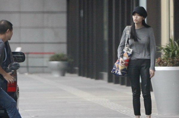 姚晨曹郁恩爱照