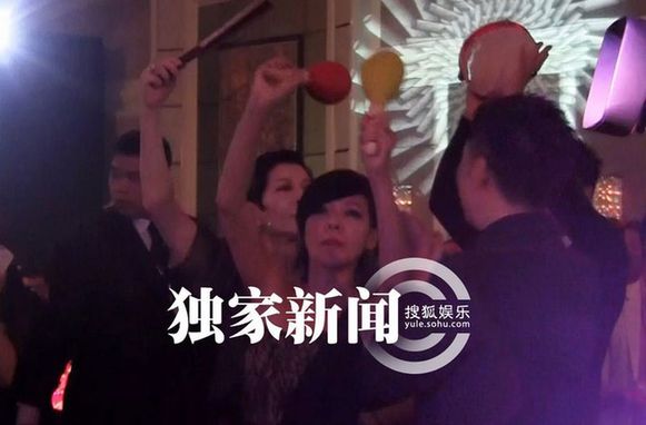 港台大陆三地明星齐聚酒会