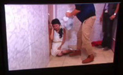 TVB新人女星被施虐视频曝光 推头撞墙当场痛哭