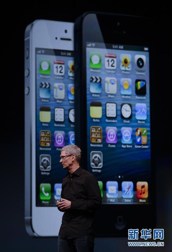 苹果发布iPhone5