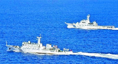 揭中国保钓海监船真容 海监50船吨位最大能力最强