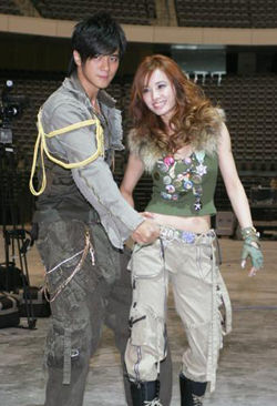 罗志祥晒与蔡依林醉酒旧照