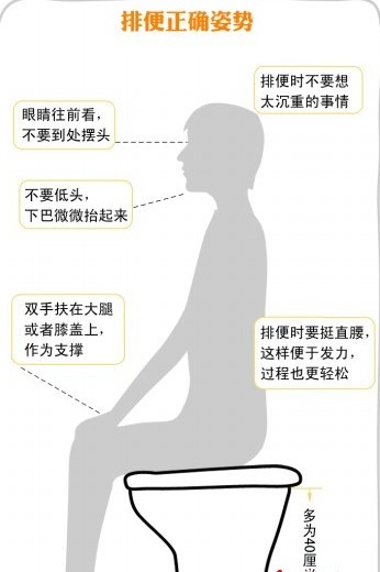 马桶离地超40厘米致便秘 图解最正确如厕姿势