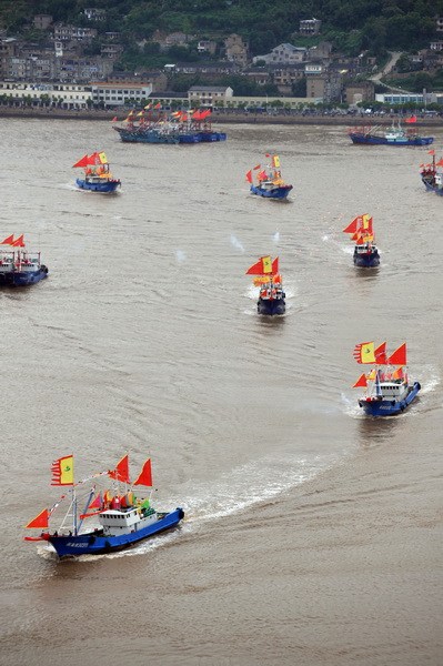 千艘渔船将抵达钓鱼岛海域作业