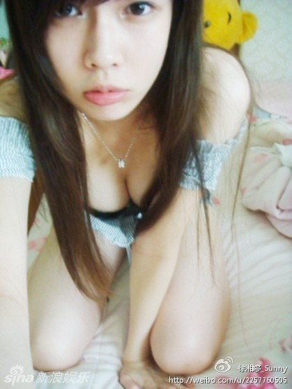 台湾32F乳神徐湘婷自拍照曝光 网友惊呼吓人