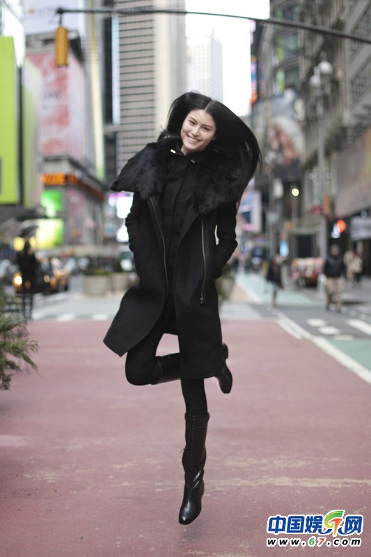 中国超模身材逆天 素颜生活照惊艳气场超强