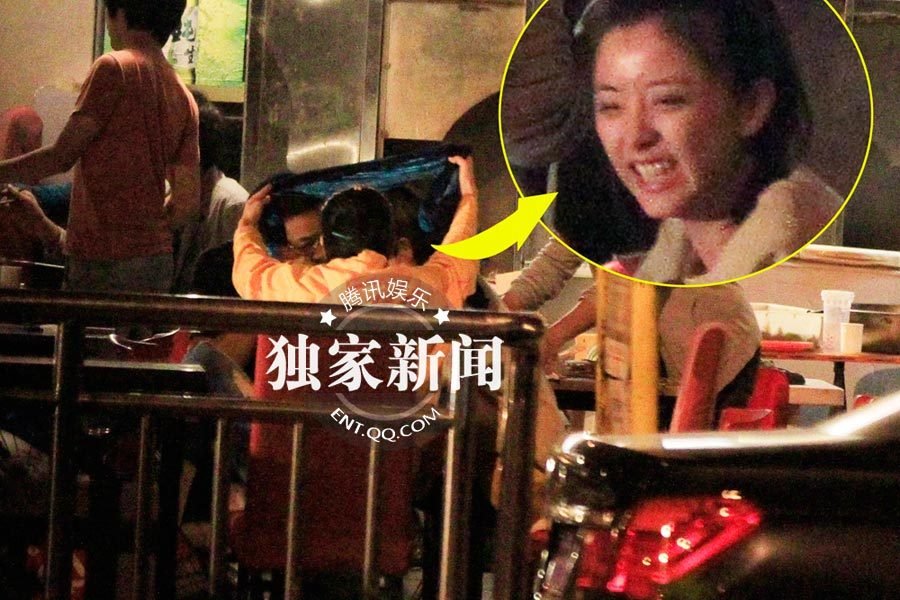 黄小蕾夜店醉酒 向宝马男投怀送抱